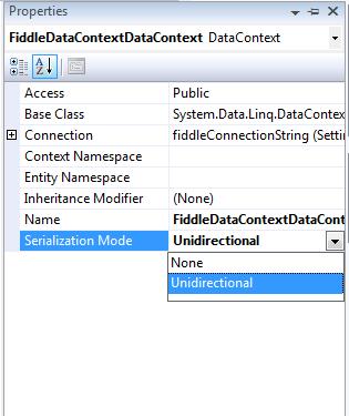 LINQ to SQL Serialization Series Part 1:... | Curbside Confessions