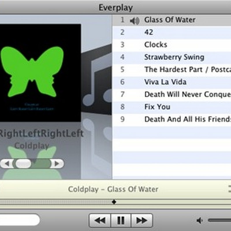 Everplay, reproductor de música para Mac OS X