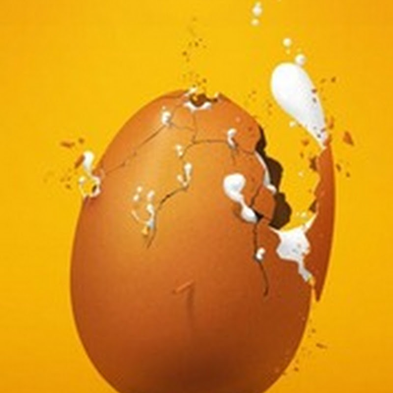 Crear un huevo roto en Photoshop