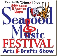 The 30th Annual St. Augustine Lions Seafood and Music Festival Arts and Crafts Show!