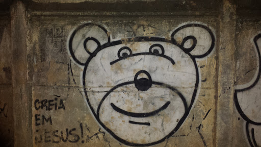 Arte Urbana - Ursinho Feliz