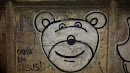 Arte Urbana - Ursinho Feliz