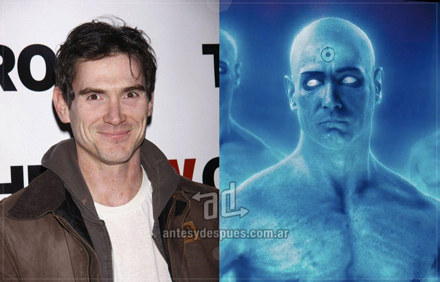 Billy Crudup behind the mask