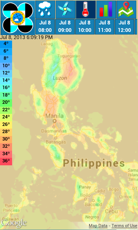 PAGASA-NEWS Screen 3