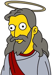 Simpsons-Jesus-by-Matt-Stone