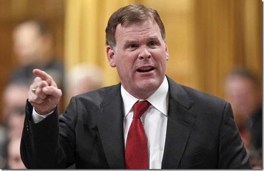 John Baird is sure that the problem is with the other guy in the red tie