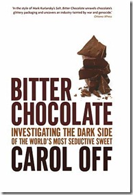 Click here to see Amazon listing for Bitter Chocolate by Carol Off
