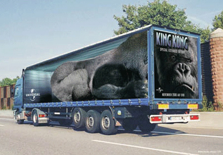 King Kong Truck Advertisement