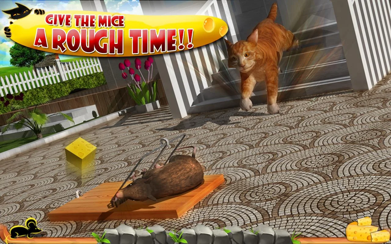 Crazy Cat vs. Mouse 3D - screenshot