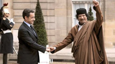 Mohamar khadaffi sarkozy