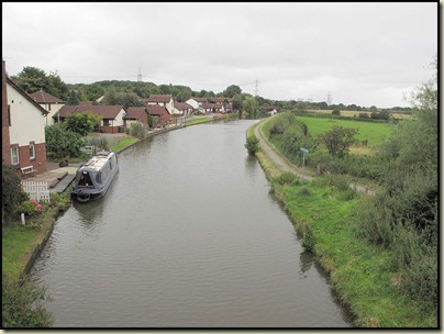 The canal heads towards Runcorn, and the coast