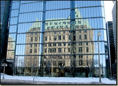 Old versus New in the City Centre of Ottawa