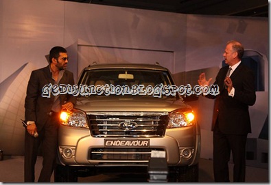 ford endeavour sunil shetty launch 2010 facelifted