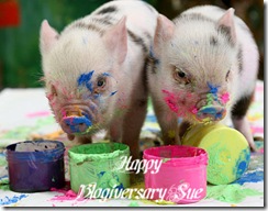 Happy Blogiversary Sue
