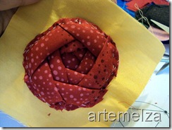 artemelza - flor aberta de patchwork