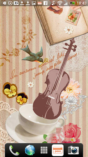 Let's Play Violin！ ライブ壁紙