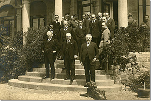Participants de la Conferència de Gènova (1922)