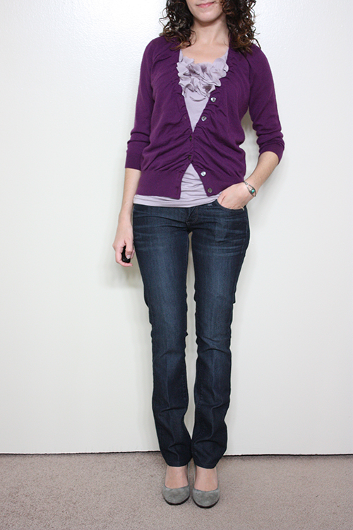 Petite Outfit: Reunited, And It Feels So Good…Vince Cashmere Cardigan