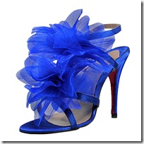 Christian Louboutin Petal Sandal Violet Blue