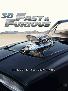 3D FAST & THE FURIOUS