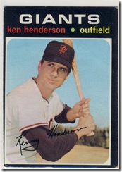 1971 155 Ken Henderson