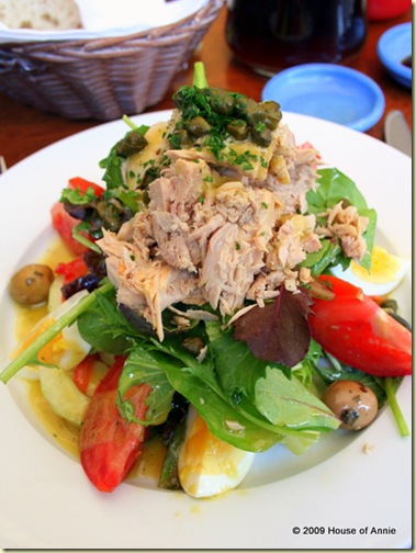 Salad Nicoise from Bistro Moulin