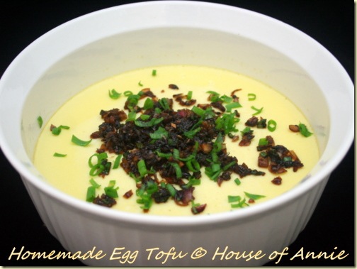 homemade egg tofu copyright house of annie