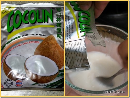 cocolin coconut cream powder