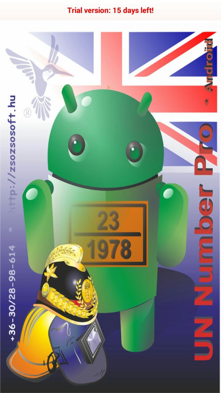 UN Number Pro Screen 1