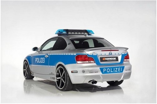 Police car BMW