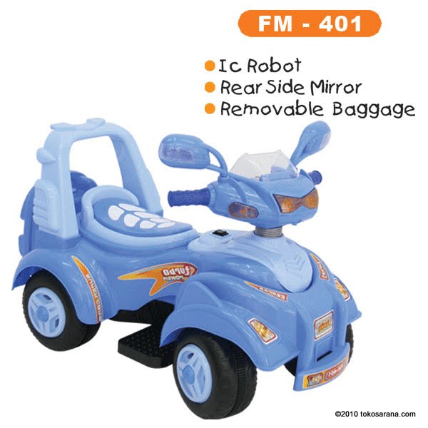 Motor Mainan Aki FAMILY FM401  Mahasarana Sukses 