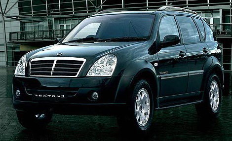 Ssangyong mercedes rexton