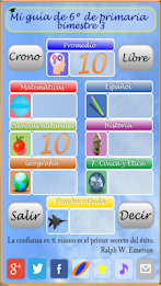 zGuía examen primari; 6º Bim 3 poster 1