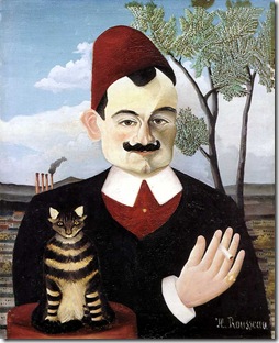 Portrait of Pierre Loti 1905-06 Henri Rousseau
