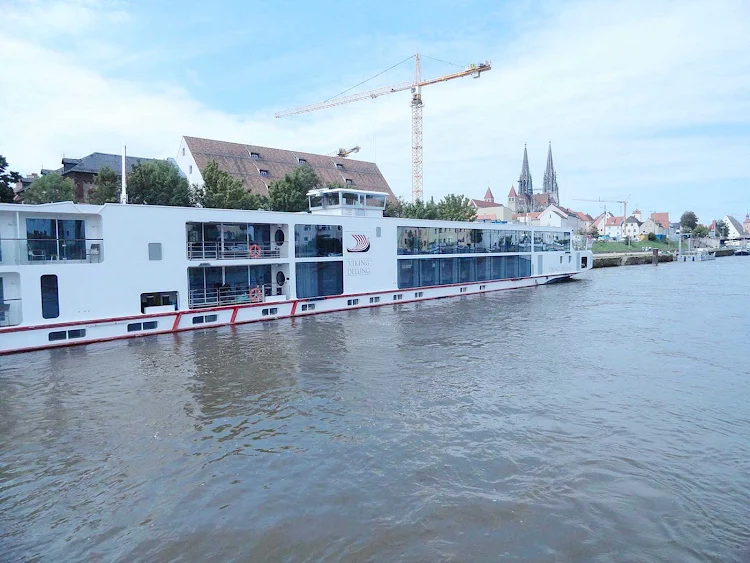 Viking Delling in Regensburg, Germany.