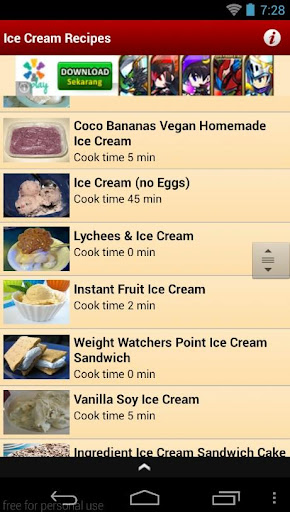 【免費模擬App】Ice Cream Recipe-APP點子