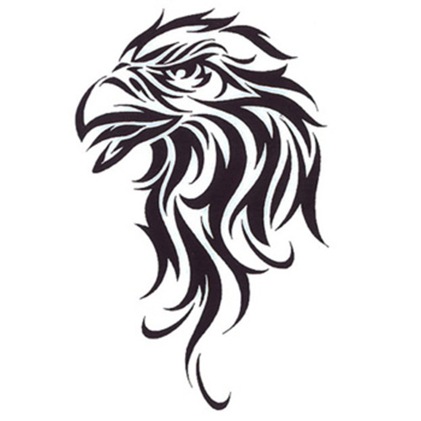 tribal eagle design