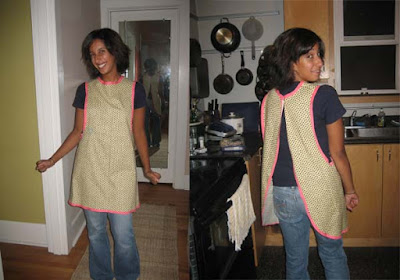 still dottie free smock apron tutorial and pattern