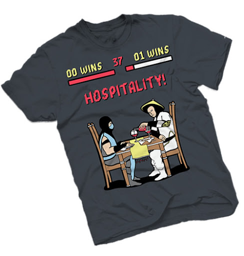 Mortal Kombat, camisa Hospitality