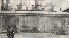 La officina dei fratelli Eugenio ed Enrico Canfari, prima sede dello Sport Club Juventus in corso Re Umberto 42, Torino (1897).