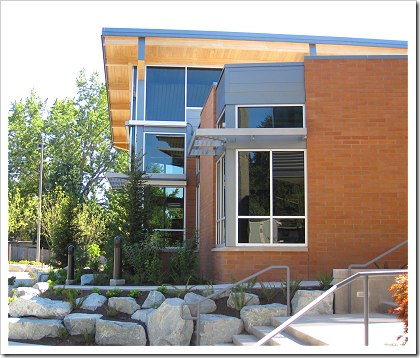 Lake Hills Library entrance