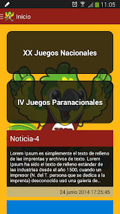 Free JUEGOS NACIONALES 2015 APK for Android