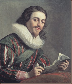 King Charles 1,with a Letter in His Hands 