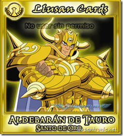 Llusan-Card Aldebaran de Tauro