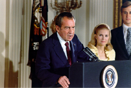 démission de Nixon