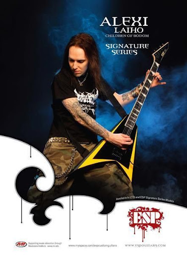ESP Alexi Laiho Signature Series (New Guitars)
