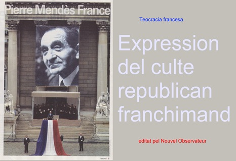 expression de la teocracia republicana francesa