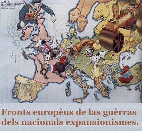 guerras europèas mapa