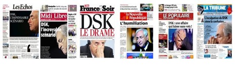 DSK portada dels jornals franceses