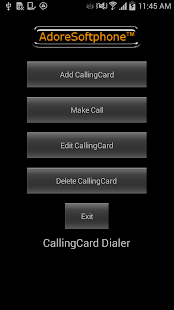 Adore Calling Card Dialer